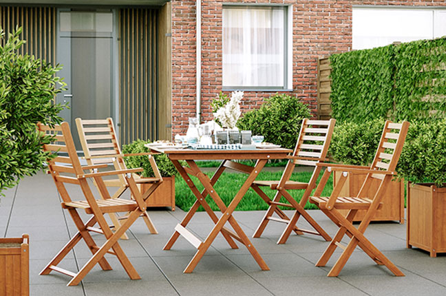 Maak jouw tuin perfect met onze hardhouten tuinstoelen!