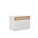 Washbasin Furniture White 80 cm - Banu